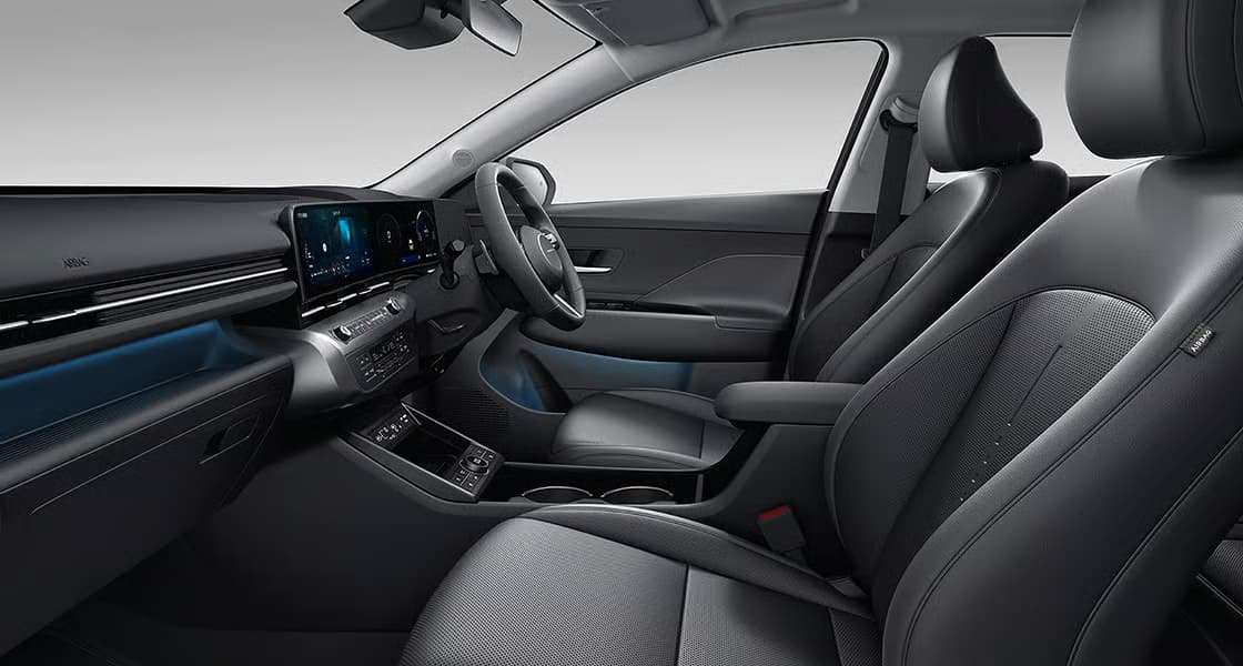 Kenyamanan kabin KONA Electric