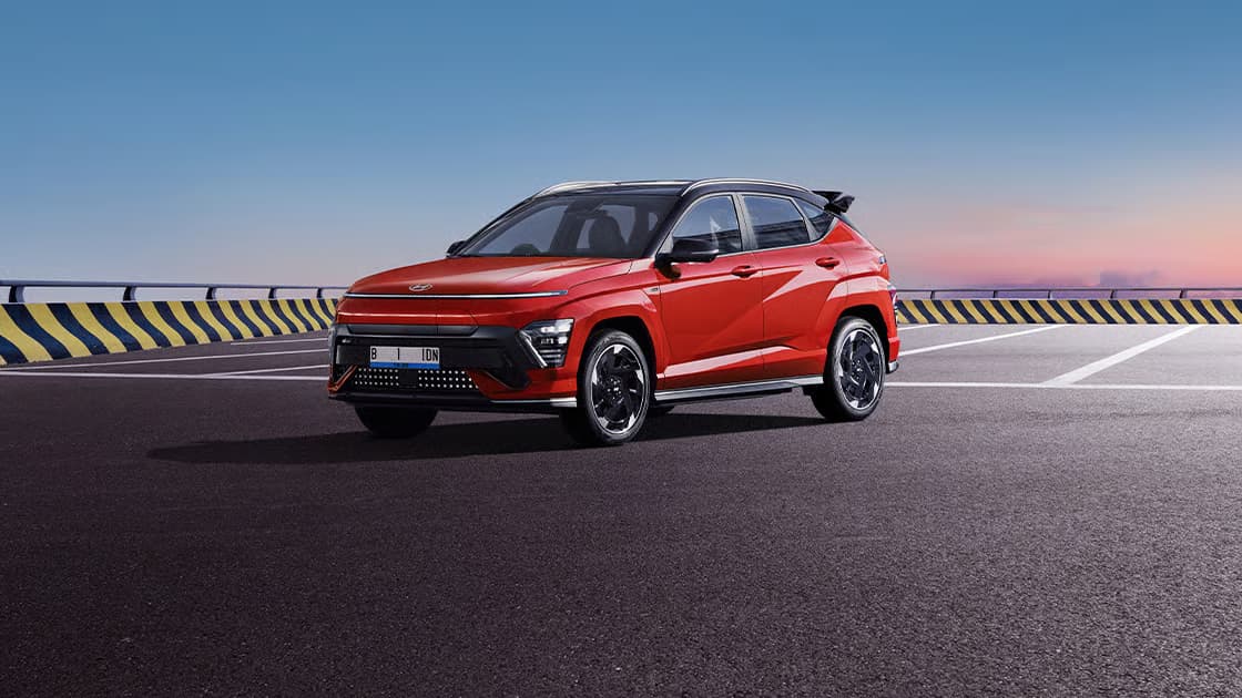 KONA Electric N Line exterior